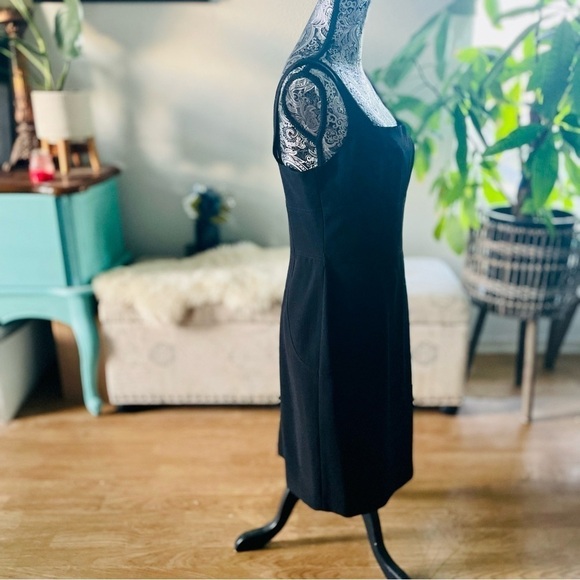 London Times LBD Tank Midi Sheath Dress, Size 8 - Picture 5 of 8